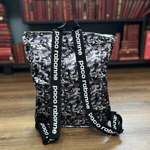 Paco Rabanne Camo Front Flap Backpack